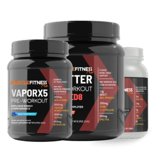 VAPORX5 Pre-workout + Shatter Pre-workout + Nitro Tech Protein